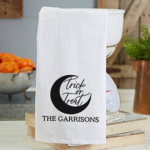 Spellbinding Halloween Personalized Flour Sack Towel - 31958