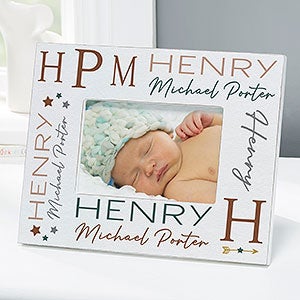 Star Struck Baby Boy Personalized 4x6 Tabletop Frame - Horizontal - 31983-TH