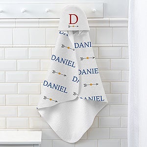 Star Struck Baby Personalized Baby Boy Hooded Towel - 31987