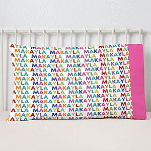 Vibrant Name For Her Personalized 20" x 31" Pillowcase - 32056-F