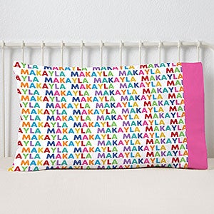 Vibrant Name For Her Personalized 20quot; x 31quot; Pillowcase - 32056-F
