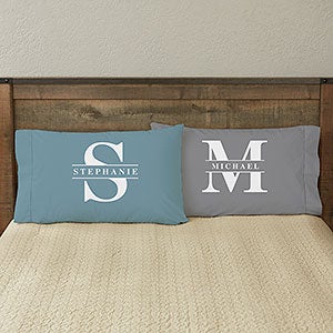 Lavish Last Name Personalized 20quot; x 31quot; Pillowcase - 32106-F
