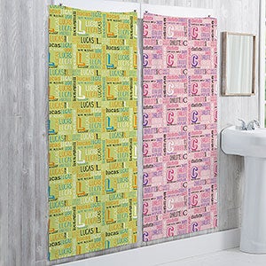 Bright Name Personalized 35x72 Bath Towel - 32120-L