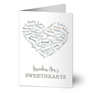 Farmhouse Heart Personalized Greeting Card - Signature - 32159