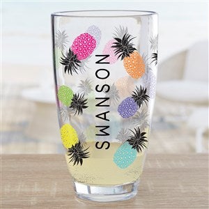 Pineapple Party Personalized Unbreakable Tritan Tumbler - 32171-N