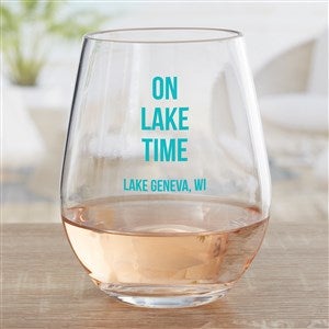 Personalized Couple Unbreakable Wine Glasses - Happy Personalized