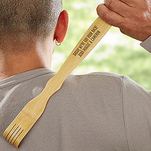 Weve Got Your Back Dad! Personalized Bamboo Back Scratcher - 32211