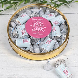 A Treat for Someone Sweet Personalized Large Hershey's & Reese's Mix Tin - 32234D-L