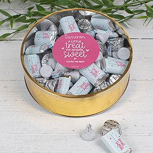 A Treat for Someone Sweet Personalized Extra Large Hershey's & Reese's Mix Tin - 32234D-XL