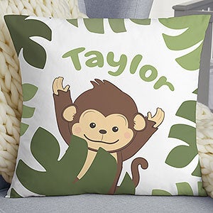 Jolly Jungle Monkey Personalized 18