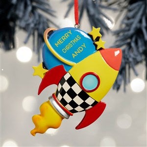 Space Ship Personalized Ornament - 32302