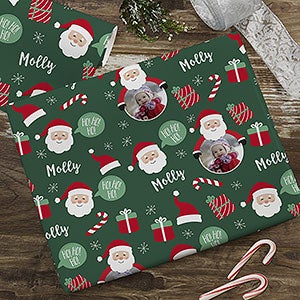 FnprtMo Christmas Wrapping Paper Clearance White Personalized Gift Wrap  Rolls Birthday Wrapping Paper Santa Claus And Penguin Christmas Wrapping  Paper