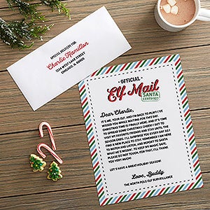 Elf Mail Personalized Letter From Elf - 32481