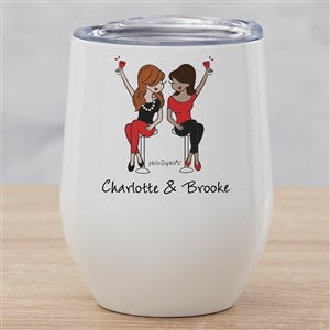 Best Friend philoSophies® Personalized Stainless Insulated Wine Cup - 32531