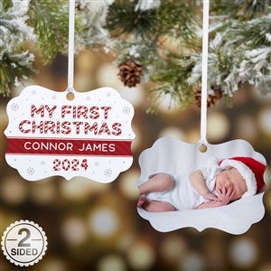 My First Christmas Candy Cane Personalized Ornament - 32663