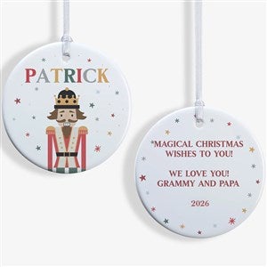 Nutcracker Character Personalized Ornament- 2.85 Glossy - 2 Sided - 32705-2S