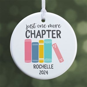 Book Club Personalized Ornament - 1 Sided Glossy - 32717-1S