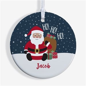 Weve Been Good Santa Personalized Ornament- 2.85 Glossy - 1-Sided - 32719-1S