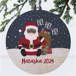 Weve Been Good Santa Personalized Ornament- 3.75 Wood - 1-Sided - 32719-1W