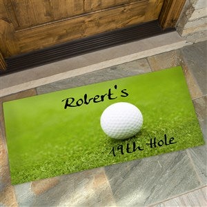 19th Hole Oversized Personalized Golf Doormat-24x48 - 3272-O