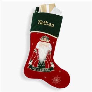 Traditional Nutcracker Personalized Christmas Stockings - 32747-N