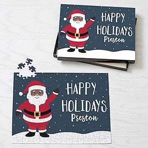 Santa Personalized Christmas Puzzle- 252 Pieces - 32807-252