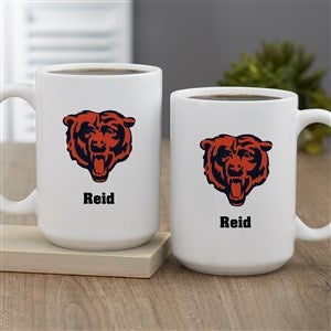 NFL Chicago Bears Personalized Coffee Mug 15oz White - 32866-L