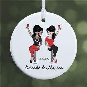 Mother & Daughter philoSophies Personalized Ornament - 1 Sided Glossy - 32871-1