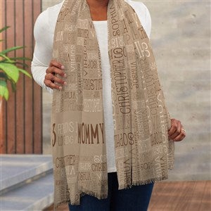 Reasons Why For Mom Personalized Womens Pashmina Scarf - 32924