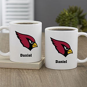 NFL Arizona Cardinals Personalized Coffee Mug 11 oz.- White - 32935-S