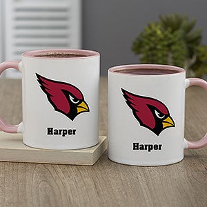 NFL Arizona Cardinals Personalized Coffee Mug 11oz. - Pink - 32935-P