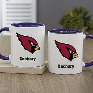 NFL Arizona Cardinals Personalized Coffee Mug 11oz. - Blue - 32935-BL