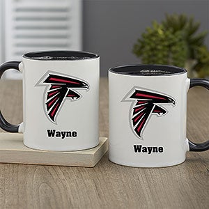 NFL Atlanta Falcons Personalized Coffee Mug 11oz. - Black - 32936-B