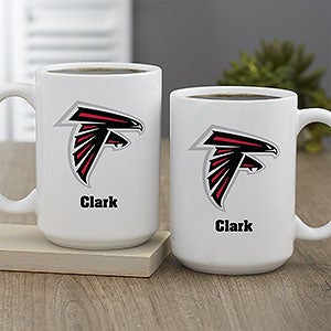 NFL Atlanta Falcons Personalized Coffee Mug 15 oz. - White - 32936-L