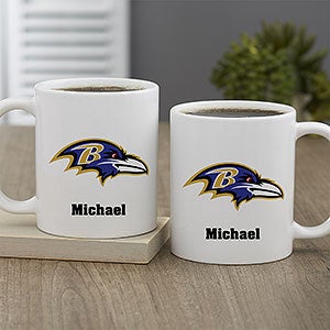 NFL Baltimore Ravens Personalized Coffee Mug 11oz White - 32937-S