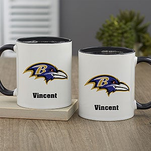 NFL Baltimore Ravens Personalized Coffee Mug 11oz Black - 32937-B