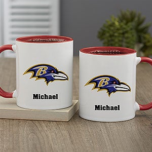 NFL Baltimore Ravens Personalized Coffee Mug 11oz Red - 32937-R