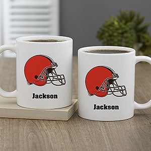 NFL Cleveland Browns Personalized Coffee Mug 11oz White - 32941-S