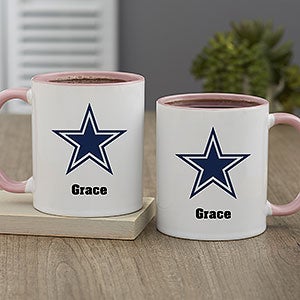 NFL Dallas Cowboys Personalized Coffee Mug 11oz Pink - 32942-P