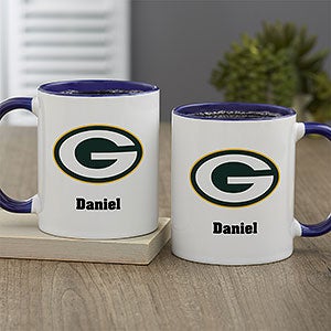 NFL Green Bay Packers Personalized Coffee Mug 11oz Blue - 32945-BL