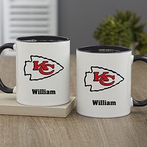 NFL Kansas City Chiefs Personalized Coffee Mug 11oz Black - 32949-B