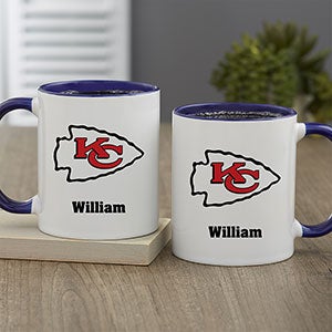 NFL Kansas City Chiefs Personalized Coffee Mug 11oz Blue - 32949-BL