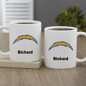 NFL Los Angeles Chargers Personalized Coffee Mug 11 oz White - 32950-S