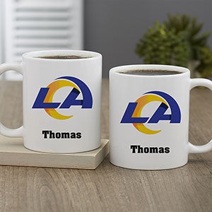 NFL Los Angeles Rams Personalized Coffee Mug 11oz White - 32951-S