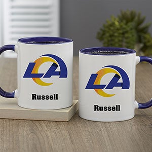 NFL Los Angeles Rams Personalized Coffee Mug 11oz Blue - 32951-BL