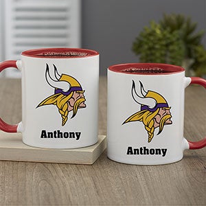NFL Minnesota Vikings Personalized Coffee Mug 11oz Red - 32953-R
