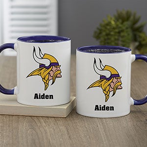 NFL Minnesota Vikings Personalized Coffee Mug 11oz Blue - 32953-BL