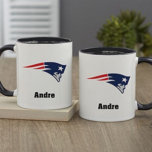 NFL New England Patriots Personalized Coffee Mug 11oz Black - 32954-B