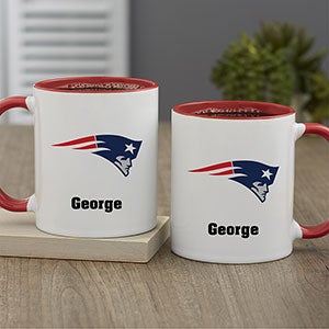 NFL New England Patriots Personalized Coffee Mug 11oz Red - 32954-R