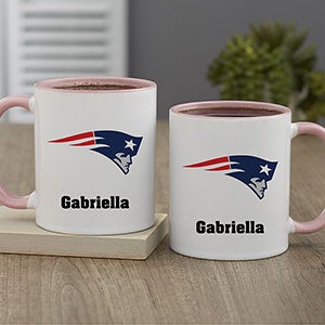 NFL New England Patriots Personalized Coffee Mug 11oz Pink - 32954-P